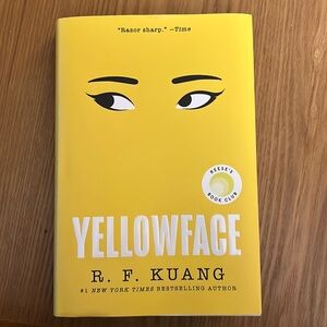 YELLOWFACE Hardback book. Excellent condition